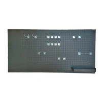 Pegboard Besi Metal | Wall Organizer | Rak Dinding | Rack Tools Promo !