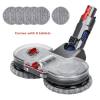 Electric mop accessories for Dyson V7 V8 V10 V11 V15 vacuum cleaner, including detachable water tank dyson v10 accessories