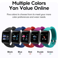 Smart Watch 116 Plus Color Screen Heart Rate Sports Watch Waterproof Smart Watch For Android iOS