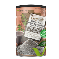 米森Vilson無加糖-有機無麩質黑芝麻穀奶(400g/罐)