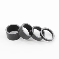 4pcs/lot New 5mm+10mm+15mm+20mm Road bicycle 3K full carbon fibre headsets washer Mountain bike stem carbon spacer MTB