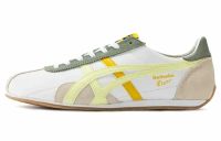 ONITSUKA TIGER RUNSPARK SHOES WHITE OLIVE GREEN YELLOW