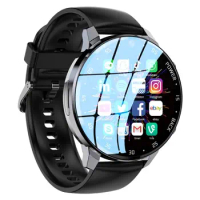 A3 smart watch with 4+64G round screen Bracelet Download app 4G Network Smartwatch support NFC GPS Sports Fitness for Android