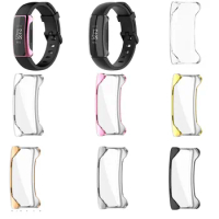 100pc PC Protective Case For Fitbit Inspire 2 Smart Watch Shockproof Anti-scratch Cover Shell For Inspire2 Smartwatch Accessorie