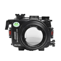 Mcoplus For Sony A6600 A6300 A6400 A6000 40M 130ft Waterproof Underwater Housing Case Cover Camera Diving Swimming