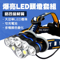【錫特工業】多功能強光頭燈 充電型工作頭燈 露營 戶外 工作 登山 釣魚頭燈 LED頭燈 B-T076