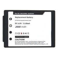 Replacement Battery for HBC Linus 6, Radiomatic Eco, Spectrum 1, Spectrum 2, Spectrum A, Spectrum B, Technos 005-01-00615