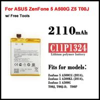 C11P1324 Battery For ASUS ZenFone 5 A500CG 2014 A500KL Z5 T00J ZENFONE 5 A500G A501CG + Tools