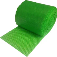 supplyhut 3/16'' SH Recycled Small Bubble Cushioning Wrap Padding Roll 100' x...