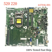 647046-001 For HP 520 220 AIO Motherboard IPISB-NK 646748-001 LGA1155 DDR3 Mainboard 100% Tested Fast Ship