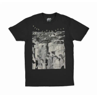 Kaos T-Shirt BAND EFEK RUMAH KACA-JINGGA Bahan Tebal Cotton Combed 24s baju distro katun combed lemb