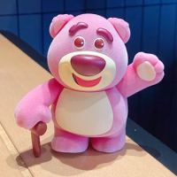 Miniso Creative And Excellent Products Disney's Versatile Lotso Strawberry Bear Series Blind Box, Trendy Play Gifts