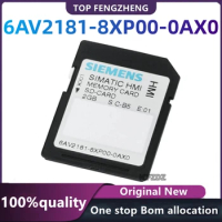100% new original HMI accessories, SD memory card, 2GB, 6AV2181-8XP00-0AX0, New