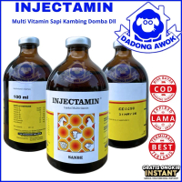 INJEKTAMIN 100 ml obat injeksi multivitamin Hewan Dosis tinggi untuk penyembuhan sapi kambing ayam