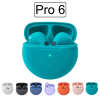 Air Pro 6 TWS Wireless Bluetooth Headphones In Ear Earbuds Sports Gamer Headset For Android Pro6 ht38 J6 Long Standby Earphones