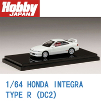 現貨 Hobby JAPAN 1/64 HONDA 本田 CIVIC  INTEGRA TYPE R (DC2) 冠軍白 HJ641004BW