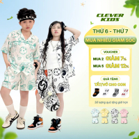 [Set Bộ Cho Bé Từ 15kg-60kg] Bộ Astro Clever Kids Cotton Premium Mềm Mại
