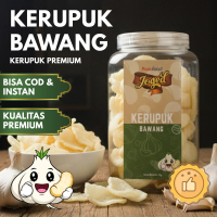 [PasiaFood] Kerupuk Bawang Joged Premium | Kerupuk Siap Makan, Gurih, Tanpa Borax & Formalin, Halal