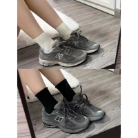 รองเท้าผู้ชาย, รุ่นสูง Putian Nb2002r, GANSO สีเทา, รองเท้าพ่อ, รองเท้าผู้หญิงลำลอง, รองเท้าผ้าใบ, ก