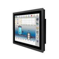 10.4 Inch Embedded Industrial Mini Computer All-in-one Tablet PC Panel with Capacitive Touch Screen Built-in WiFi RS232 COM