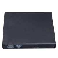 External USB2.0 CD Drive, Protable External DVD Drive, USB Slim Portable CD-RW DVD-R Combo Burner Writer Player For Laptop Noteb