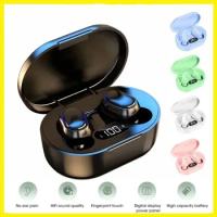 E7S Wireless Bluetooth Headset with Mic LED Display Earbuds for iPhone Xiaomi TWS Earphone Bluetooth Headphones earbuds
