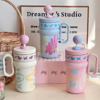 Bình Nước Dreamer's Studio 650ml Inox 316 An Toàn, Giữ Nhiệt 6-12h, Thiết Kế Dễ Thương, Không Chất Đ