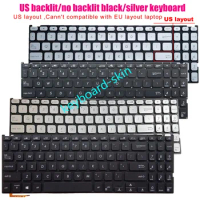 US backlit /No-backlit Keyboard For Asus X509 X509U X509UA X509M X509FA X509FJ X509DA M509 M509D X515 X515E F515 F515E laptop