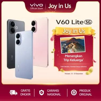 [NEW LAUNCH] vivo V60 Lite 5G Dimensity 7360-Turbo, 6500 mAh + 90W FlashCharge, 50MP Sony Camera, AI