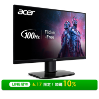 Acer 宏碁 KA272 E 27型IPS電腦螢幕 AMD FreeSync｜100hz抗閃
