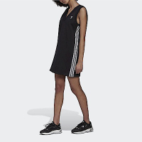 Adidas Dress [HM2134] 女 連身洋裝 運動 休閒 復古 舒適 寬鬆版型 棉質 愛迪達 黑