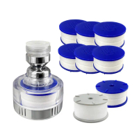 【特力屋】組合 單段濾淨導水器組(活性碳濾芯x1+PP濾芯x7入)