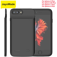 JayoWade 5000Mah Battery Charger Case For iphone 6 Plus 6S 7 8 Plus Battery Case 5.5 Audio Output For iphone 6 Plus Power Bank