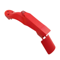 Electric Scooter Rear Fenders Mudguard Kit Tire Mud Guard Fender Silicone Plug Set for Xiaomi M365/Pro Red