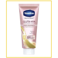 VASELINE 凡士林美白提亮身體乳玫瑰味 HEALTHY BRIGHT GLUTA-HYA SERUM BURST LOTION DEWY RADIANCE 330ML