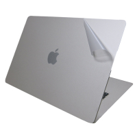 EZstick APPLE Macbook Air 15 A2941 透明霧面紋機身保護膜 (DIY包膜)