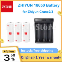 ZHIYUN 3PCS 2PCS Original 18650 2600mAh Lipo Battery for Zhiyun Crane 2 / Crane 3 Stabilizer Gimbal Spare Parts Accessories