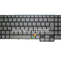 Laptop Keyboard For Lenovo For Ideapad 5 PRO-16ACH6 82L5 United Kingdom UK Turkey TR With Backlit Gray New