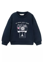 MANGO BABY Embroidered Drawing Sweatshirt