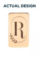 CEBUANA LHUILLIER JEWELRY Cebuana Lhuillier 18K Gold Bar - Customized Letters/Initials (R)