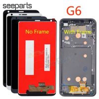 Tested Working Screen 5.7" For LG G6 LCD Display With Touch Screen Digitizer Assembly Replacement Parts For LG G6 Display