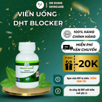 Viên Uống Hữu Cơ DHT Blocker Organic Giảm Nhờn Da Đầu Mọc Tóc Ngăn Rụng Tóc Ấn Độ Hộp 60 Viên