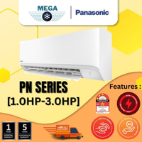 Panasonic Air conditioner R32 1.0HP - 3.0HP (PN-WKH series) Non-inverter / 1.0 - 3.0HP (YU-AKH serie