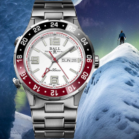 BALL 波爾錶 Roadmaster Marine GMT 天文台認證機械錶-DG3000A-S8CJ-WH/官方授權