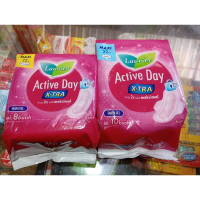 Laurier Wing NonWing 22cm Active Day X-tra Pembalut Sayap NonSayap AntiGeser