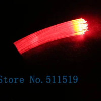 A.End-light multi-core Optical fiber cable ,0.75 *42 strands 8.0 mm diameter plastic fiber optic cable for optic fiber light
