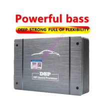 DSP car amplifier 31-segment audio processor car audio lossless modification to improve sound quality four-way 5.1 DSP X9
