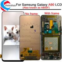 6.7'' AMOLED For Samsung Galaxy A90 LCD A905F Display Touch Screen Digitizer Assembly A90 2019 For SAMSUNG A90 LCD