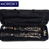 MORESKY Clarinete German G Tune 18/20 Keys кларнет Clarinet ABS Resin Body Material Nickel Plated Key Klarnets E913