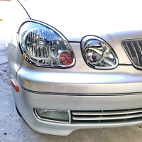 【IDFR】Lexus GS 1998~2005 GS300 鍍鉻銀 車燈框 前燈框 大燈框(車燈框 頭燈框 LEXUS GS300)